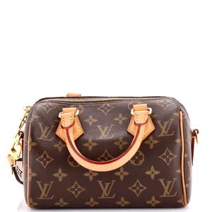 Pre-owned Louis Vuitton material Messenger Bags Speedy Bandouliere Bag Monogram Canvas 20 by Rebag