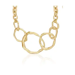 Ettika Interlocking Golden Chain Necklace