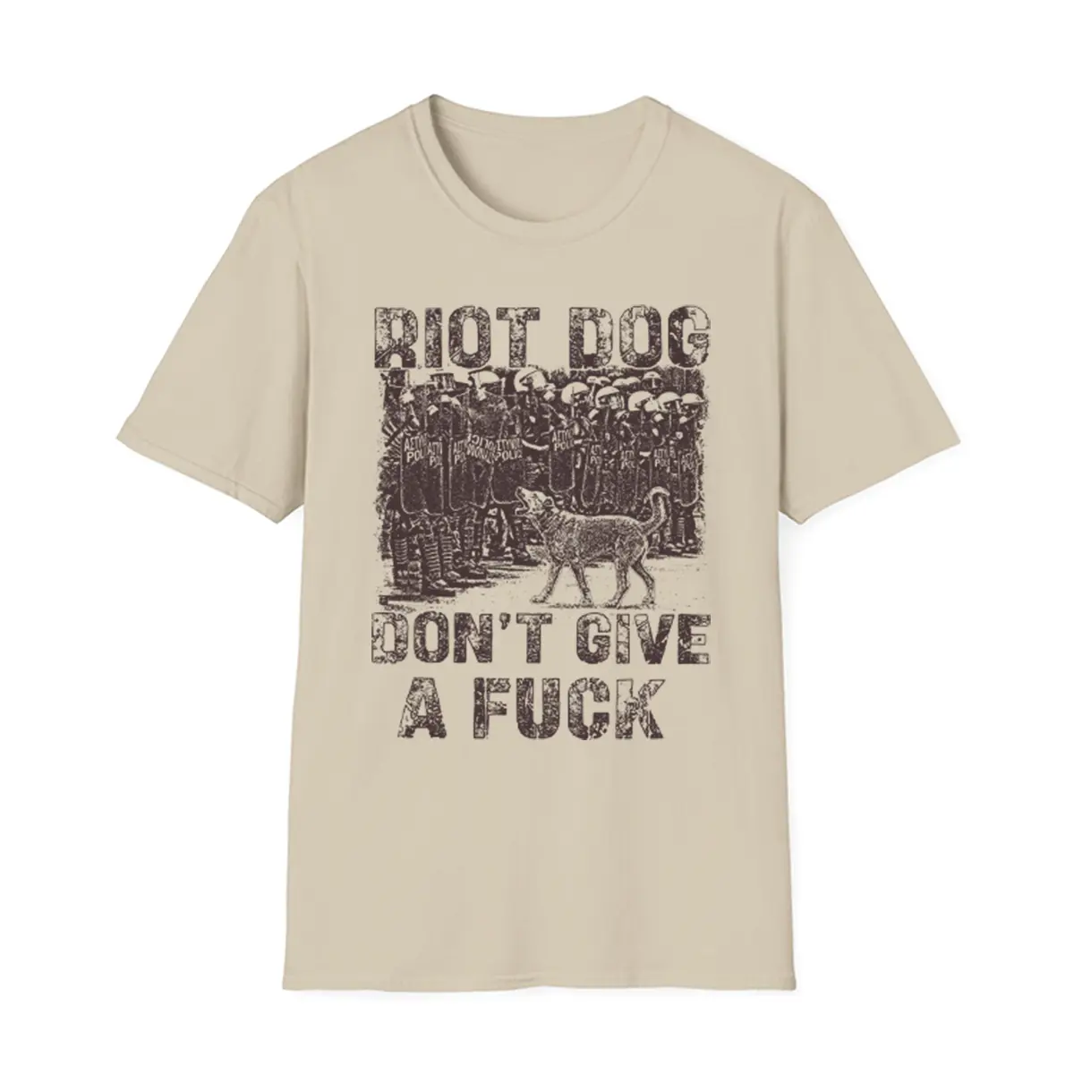 RIOT DOG political t-shirt, Political Activist Tees, Social Justice Clothing, Activism