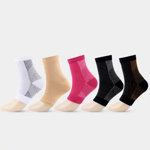 Arch Support Ankle Sports Socks Mid-Calf Shaping in White Beige Pink Black and Brown Colors Breathable Cushioned Soccer grip socks soccer compression Cross Grip wheel cover Graduated Copper Compression ankle basketball