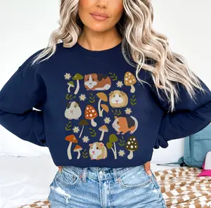 Guinea pig sweatshirt, Guinea pig mama crewneck, Animal lover sweatshirt gift for guinea pig owner sweater, Cute rodent sweatshirt