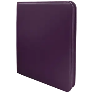 Ultra Pro 12 Pocket Zippered Binder - Midnight Plum