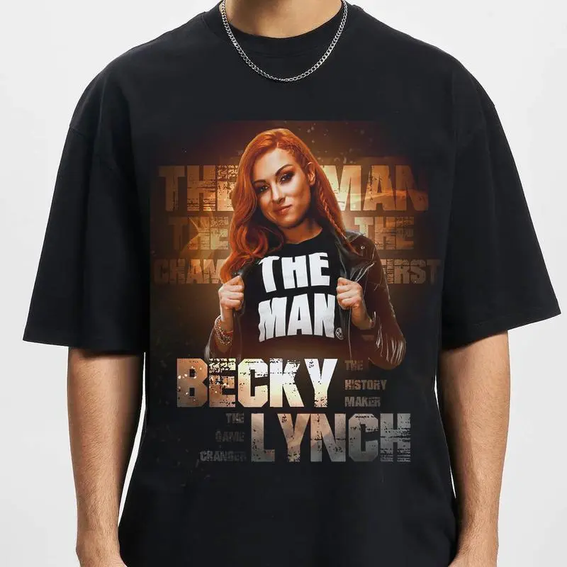 Becky Lynch Tee – Classic Fan Graphic, Fashion Cotton, Full Sizes, Full Colors, For Men, For Women