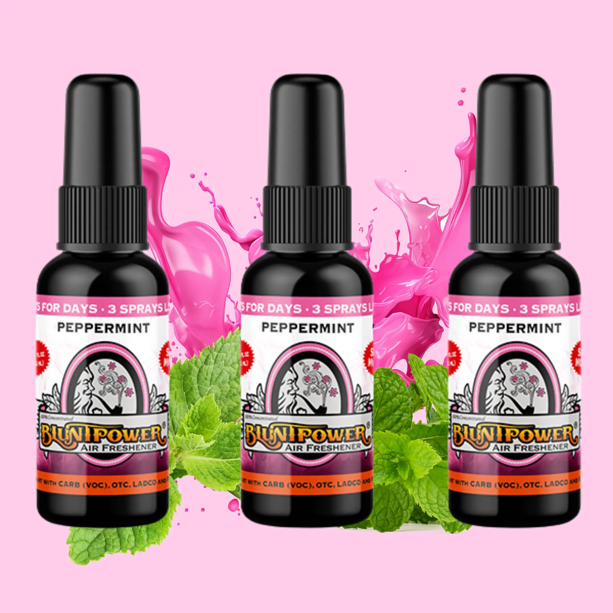 Peppermint Air Freshener Bundle (3 Pack)