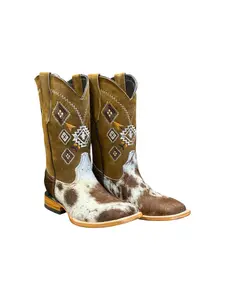 Bota Vaquera Bulldog Pelo Miel De Hombre