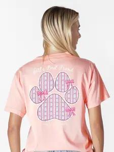 Simply Southern Best Friend Paw Mineral Washed T-Shirt