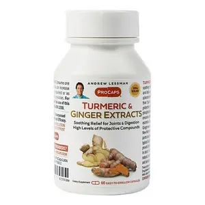 Andrew Lessman Turmeric & Ginger Extracts - 60 Capsules