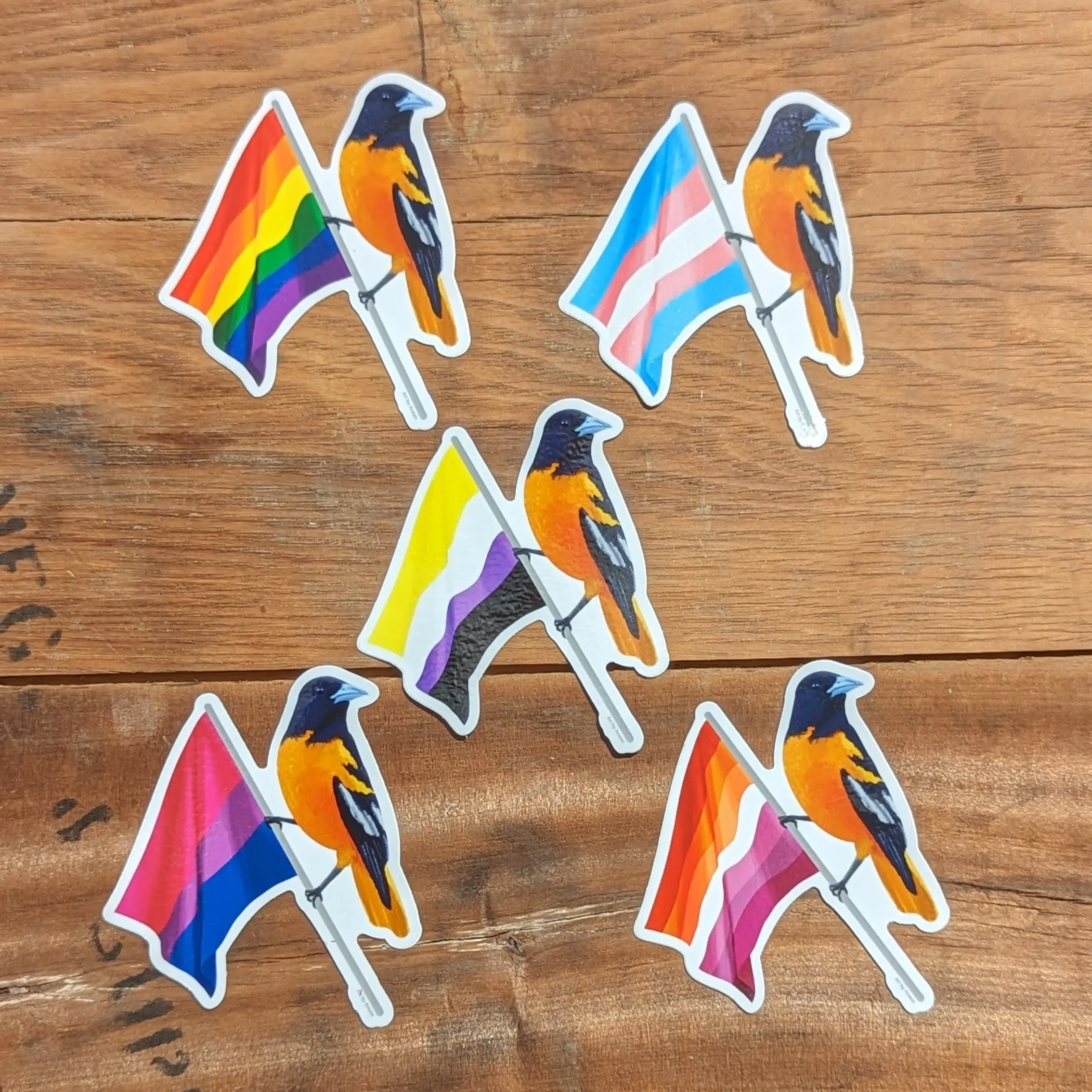 Pride Oriole Sticker decorative sticker