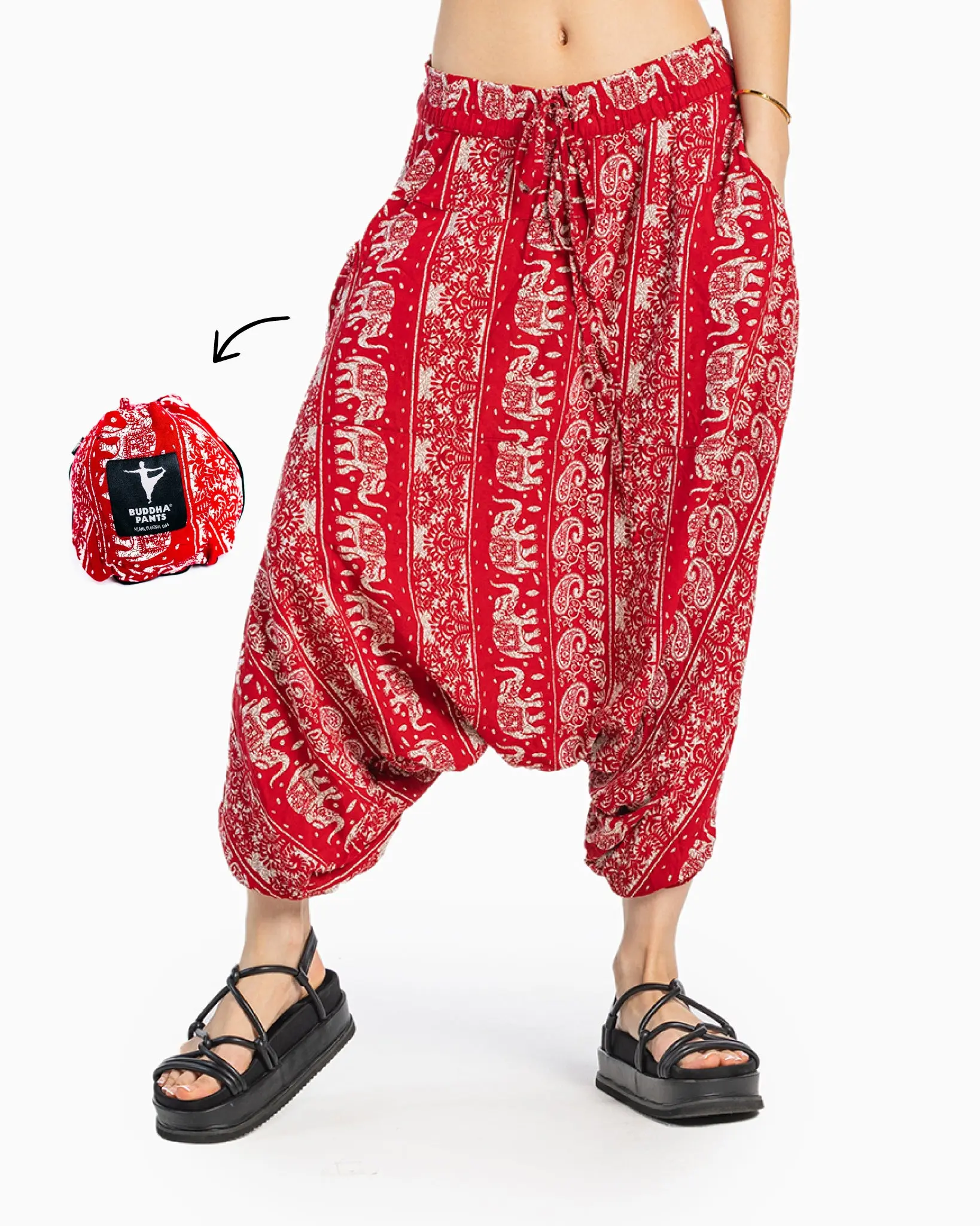 O.G. Print Harem Pant