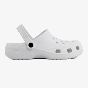 Garden Clogs (with Decorative Charms) — Unisex Slip-ons | Lightweight & Breathable Beach Sandals | Cute Cartoon Summer Pool Shoes | Features a Heel Strap and Non-Slip Textured Sole | Suitable for Indoor, Outdoor, and Bathroom Use