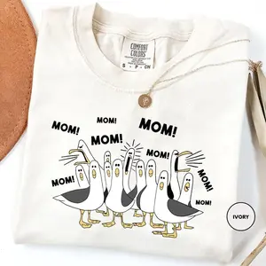 Seagulls Mom Shirt, Funny Mom Sweatshirt, Mother's Day Gift, Mothers Day T Shirt