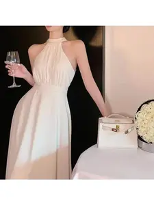 Off White Women's Summer French Dress