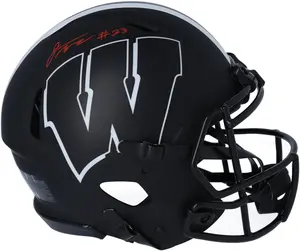 Jonathan Taylor Wisconsin Badgers Autographed Riddell Eclipse Alternate Speed Authentic Helmet - Fanatics Authentic Certified