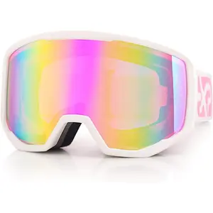 EXP VISION Ski/Snowboard Goggles for Men Women, OTG Snow Goggles Anti Fog UV Protection