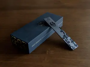 Cynessia "CHAPTER TWO" Luxury Laser-cut Wooden Bookmark in Premium Gift Box