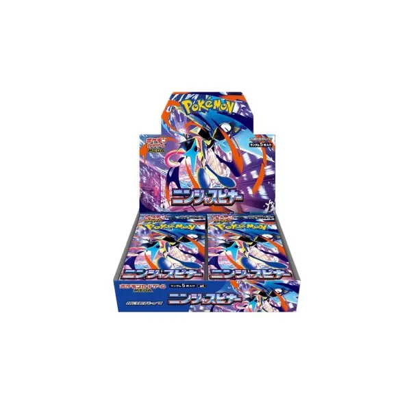 Japanese Pokémon Trading Card Games M4 "Ninja Spinner" Booster Box from JP Pokemon Center