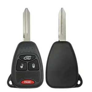 2004-2018 Chrysler Dodge Jeep / 4-Button Remote Head Key / OHT692427AA (AFTERMARKET)