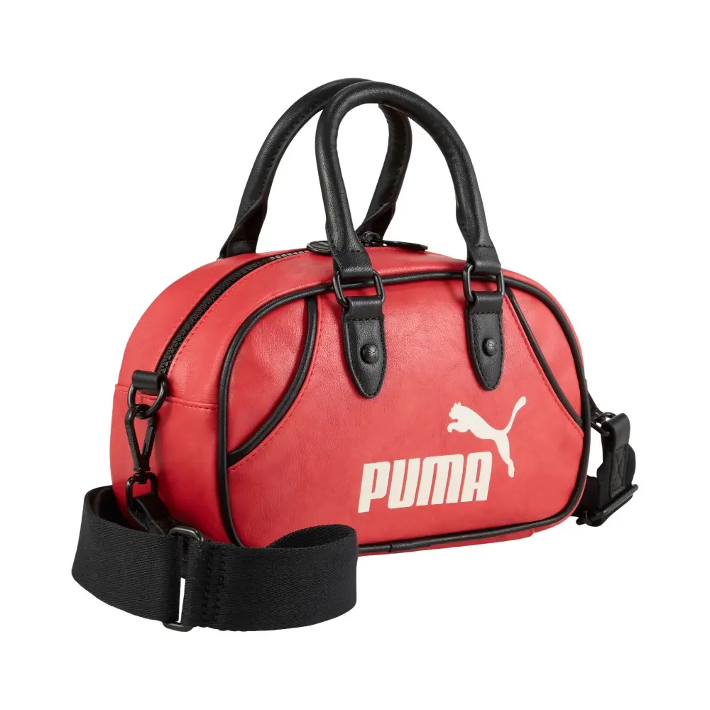 PUMA Womens Archive Mini Grip Shoulder Casual - Red PUMA Womens Archive Mini Grip Shoulder Casual - Red