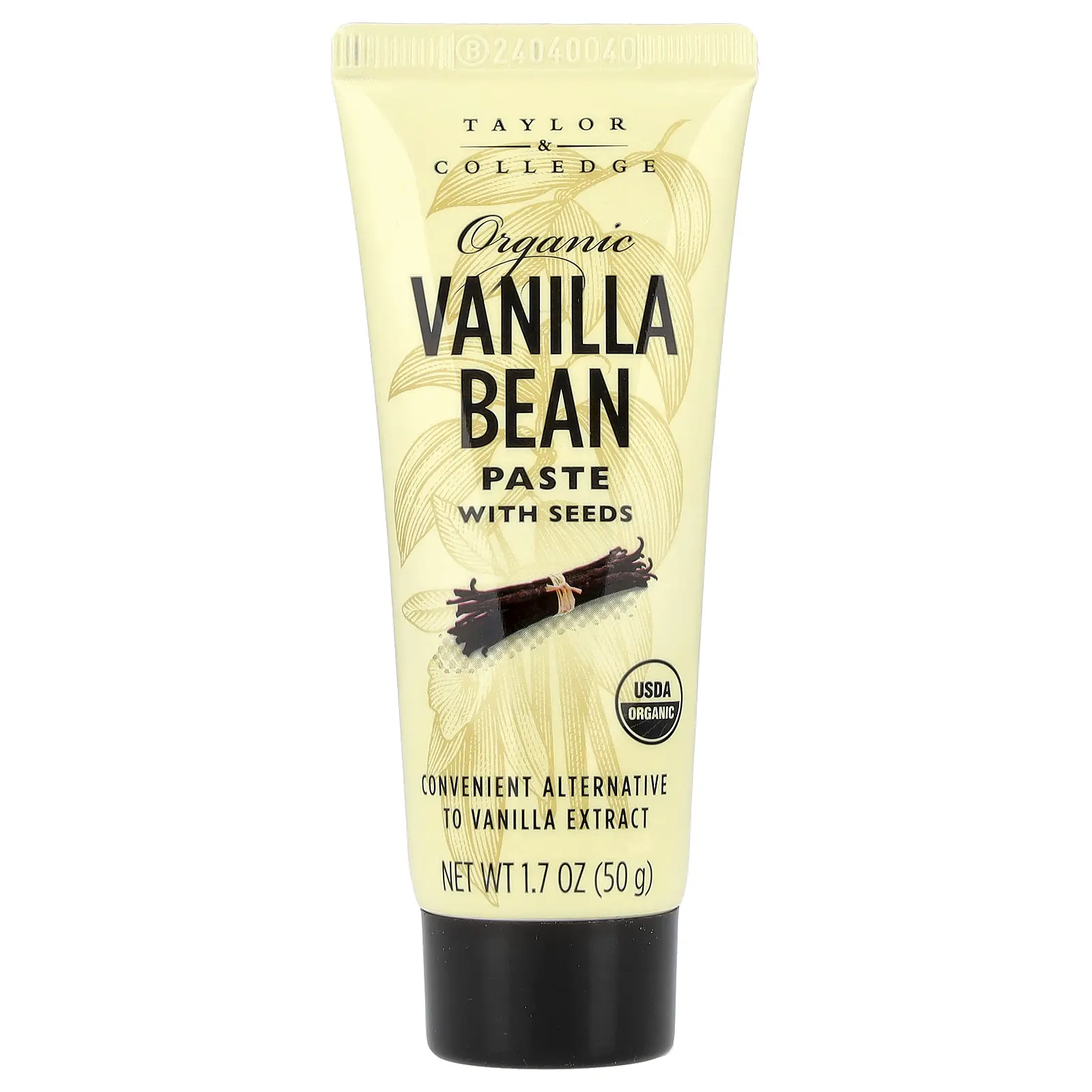 Taylor & Colledge Organic Vanilla Bean Paste With Seeds, 1.7 oz (50 g) Taylor & Colledge Organic Vanilla Bean Paste With Seeds, 1.7 oz (50 g)