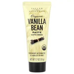 Taylor & Colledge Organic Vanilla Bean Paste With Seeds, 1.7 oz (50 g)