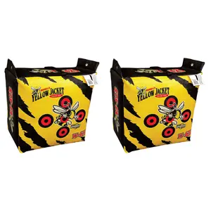 Morrell Yellow Jacket Outdoor Portable Field Point Archery Bag Target (2 Pack)