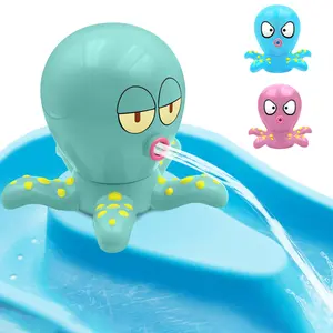 Pump,Water Pump, pool toy,Bathroom Water Toys Baseball Outdoor Sprinkler Lawn Garden Water Sprinkler Children's Toys，Backyard toy,beach toy,Octopus Rechargeable Battery Powered Water Pump for Kids 3 Hours Non-Stop Fun Water Play Table Accessories