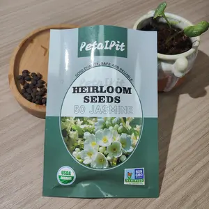 【BestSellerTop1】For 50 Non-GMO Fragrant Jasmine Seeds - Pleasant aroma, Suitable for Small Gardens, Patios, Balconies & Indoor Cultivation, Low-Maintenance Outdoor Ornamental Flowers, Top Choice for Horticulture.