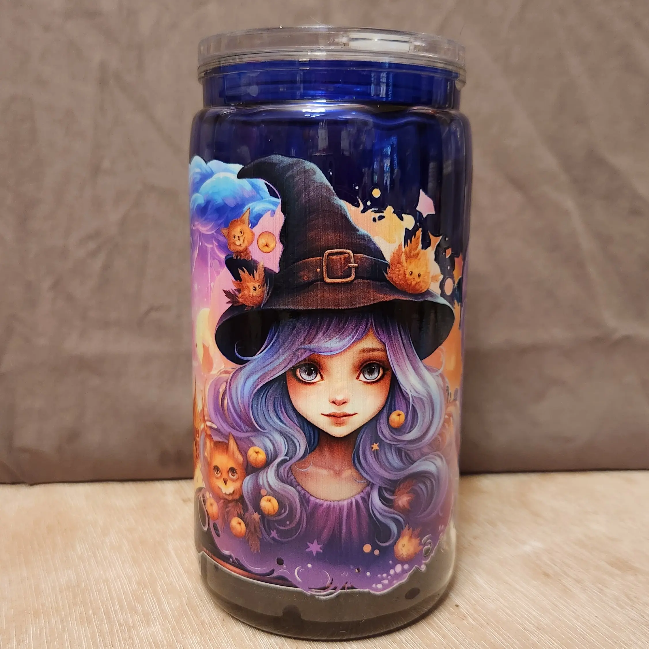 Halloween Drinkware Cups - Reusable Kitchenware for Halloween Parties