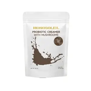 MONOSOLEIL Probiotic Creamer with Mushrooms | Coconut & Baking Blend | Dairy-Free | Immune & Gut Support gummies