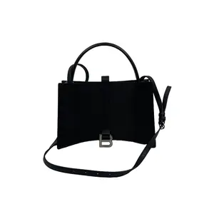 Pre-owned Balenciaga france Shoulder Bags Hourglass Small Black Hourglass Handbag hz51547
