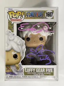 Pop! Animation One Piece Luffy Gear Five #1607 Signed