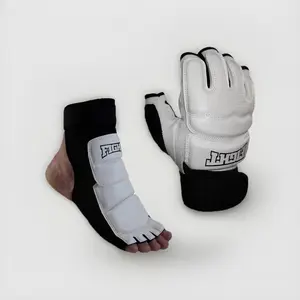 Sparring Gloves Set MMA Hand Foot Protector Guards Fight Taekwondo Training Gear