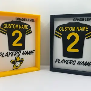 Custom Jersey Shadow Boxes