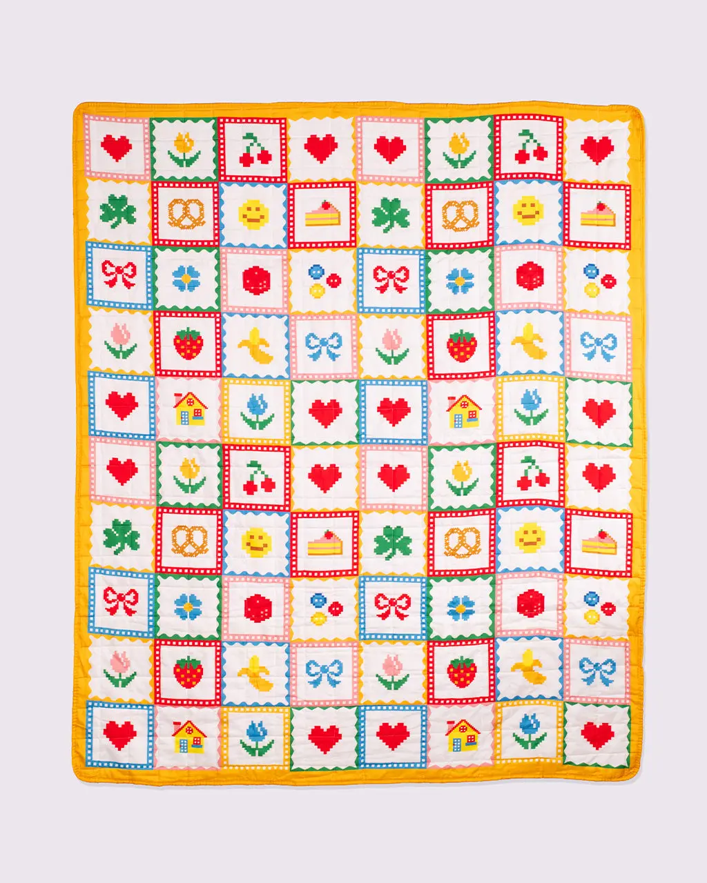 Quilted Blanket - Icons Quilted Blanket - Icons