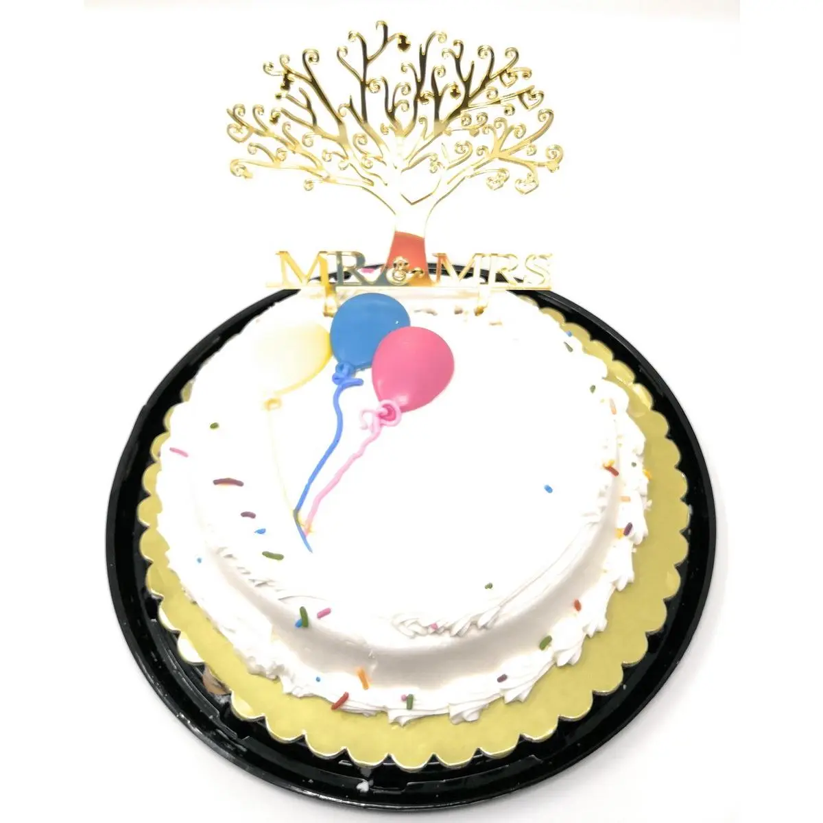 Acrylic Mr and Mrs Wedding Cake Topper - Novelty Bride and Groom Cake Decoration, 5.1in x 6.9in, Home Supplies, Anniversary Festive & Party Supply, TOP009 Photo Cardboard, L5.1" X H6.9"
