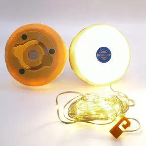 KuuGlow Car Camping String Lights (29.5 feet), 4 in 1 Waterproof Outdoor Lantern, Retractable, Rechargeable, Magnetic,  LED Tent Camping Must Have Essentials for Coachella/EDC/Music Festival/Mood Decor