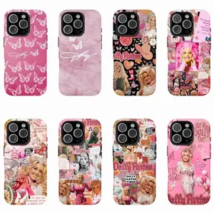 Dolly Parton Vintage princess Collage Phone Case Pink Phone Case, Cute Slim Phone Case, Tech Accessories, Trendy iPhone Gift for Her