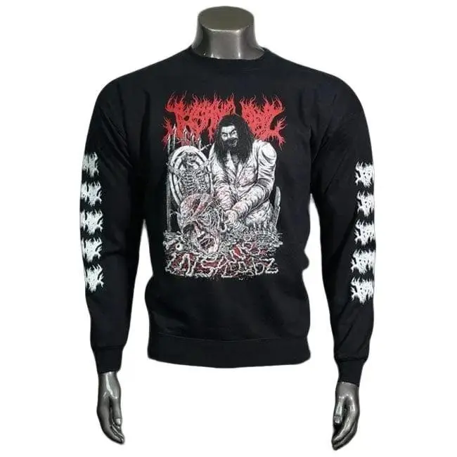 Insane Labz Black Gutted Sweatshirt