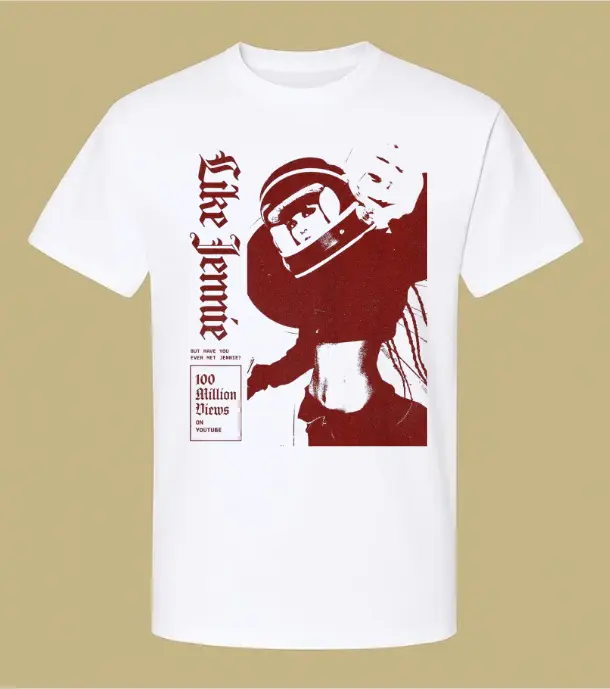 Like Jennie T-shirt - Shades for Everyone - Fashion for All Tastes - Work From Home Wear - S to 5XL Sizes - Wear It Your Way