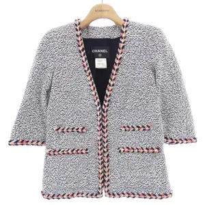 Pre-owned CHANEL Other Small Leather Goods Collarless Jacket