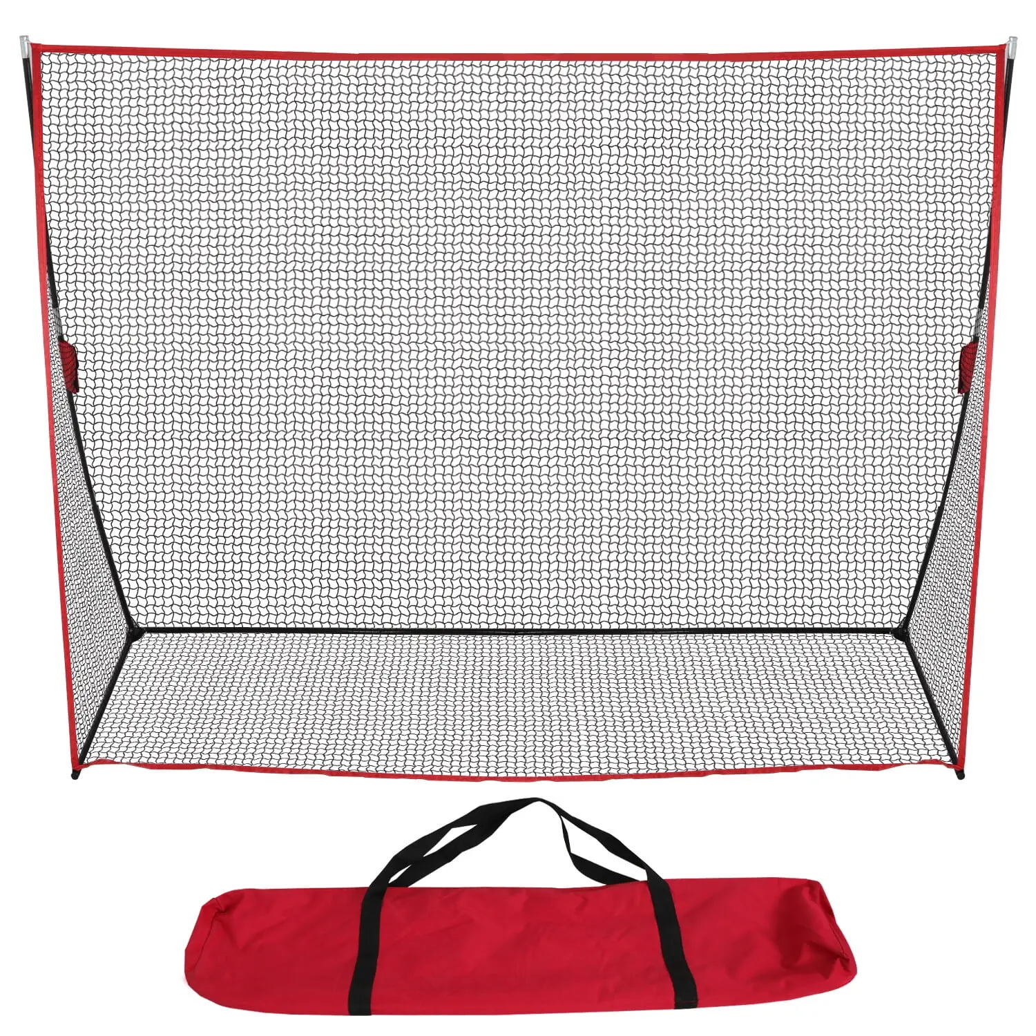 ZENY 10x7FT Durable 600D Oxford Cloth Portable Golf Practice Net with Carry Case - Home, Driveway, Park Training Accessory for Outdoor Field Use