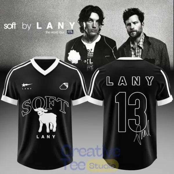 LANY “Soft World Tour” 2026 Special Football Jersey