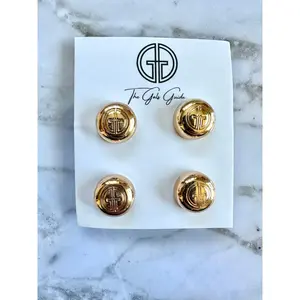 Gold Handbag Heels - Hardware for your purse!