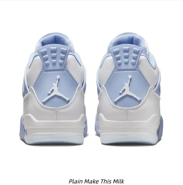Classic White Pale Blue Street Style Basketball Shoes Air Cushion S