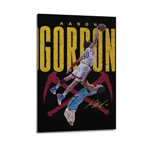Aaron Gordon Canvas Painting Oil Painting Wall Art Canvas Poster Decorative Painting Corridor Decoration Home Ornaments Photo