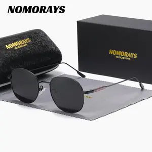 NOMORAYS Unisex Refined Functional Trend Round Frame Sunglasses Outdoor Casual Polarized Sunglasses UV400