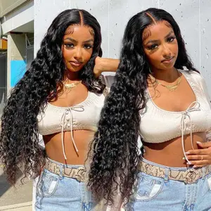 [LIVE Only]Asteria Hair 32 Inch Long Human Hair Glueless Wig Loose Deep Wave 7x4 Ready to Go Lace Closure Wig Pre Done Everything