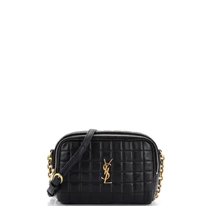 Pre-owned Yves Saint Laurent material Messenger Bags Saint Laurent Cassandre Chain Camera Bag Quilted Leather Mini by Rebag