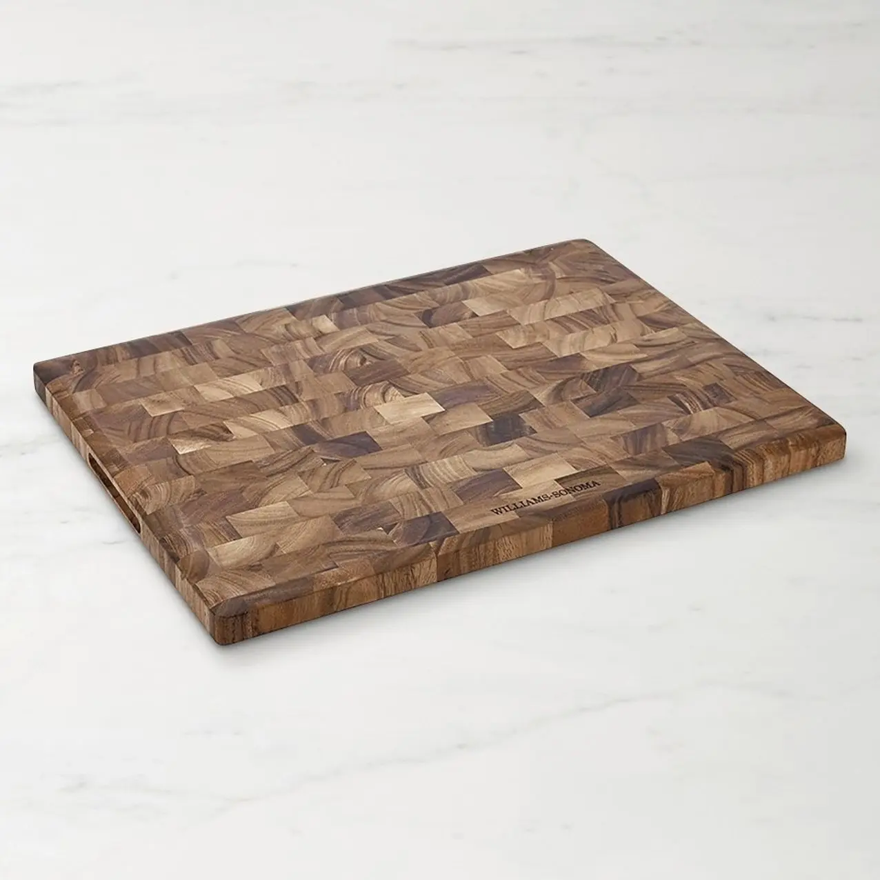Williams Sonoma End-Grain Cutting Board, Acacia