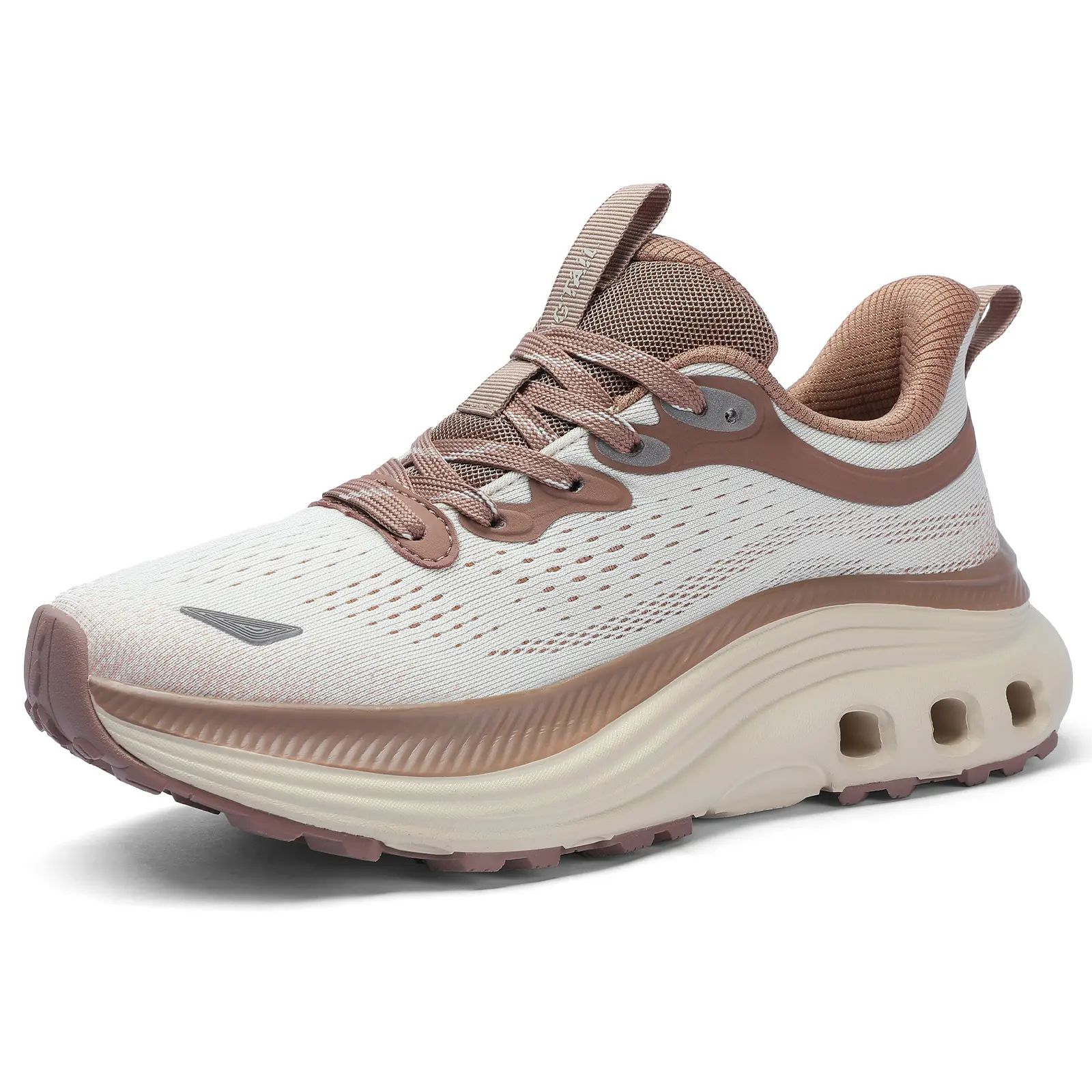Women's Arch Support Walking Shoes - Cushioned Lightweight Orthopedic Slip on Sneakers Breathable Non Slip Athletic Shoe for Running Gym Workout Daily Wear